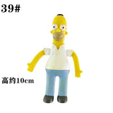 NJ Croce The Simpsonas Figure Bendable Doll Ornaments Accessories Fantasy Figurines Children Present