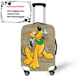 Disney Cartoon Pluto Mickey Thicken Luggage Suitcase Protective Cover Protect Dust Bag Trolley Cover Travel Accessories