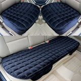 Car Seat Cover Flocking Cloth Not Moves Car Seat Cushions Non Slide Auto Universal Keep Warm Winter Accessories E4 X20