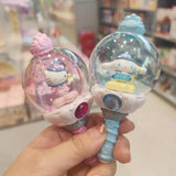 Sanrio Figure Cinnamoroll Hellokitty Mymelody Kuromi Pochacco Figurine Fantasy Magic Egg Fairy Stick 2.0 Model Anime Gift