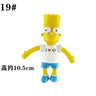 NJ Croce The Simpsonas Figure Bendable Doll Ornaments Accessories Fantasy Figurines Children Present