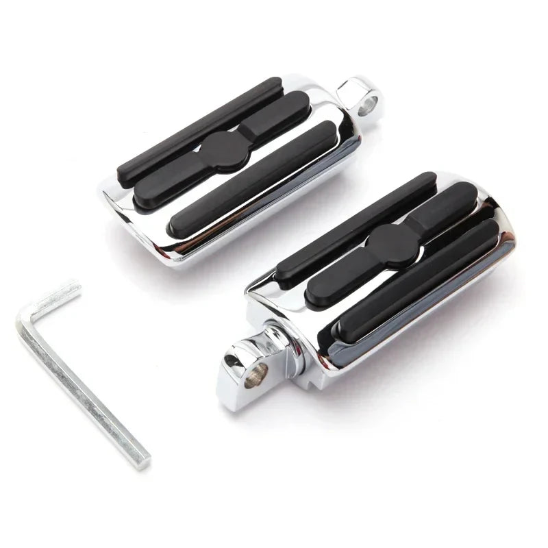 Motorcycle Highway Foot Pegs Footrest For Harley Davidson Road Street Glide FLHX XL 883 1200 Dyna Custom Engine Guard Pedal Foot