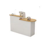 Design Light Reception Desks Stylish Display Bar Checkout Office Reception Desks Front Desk Mostrador Commercial Furniture