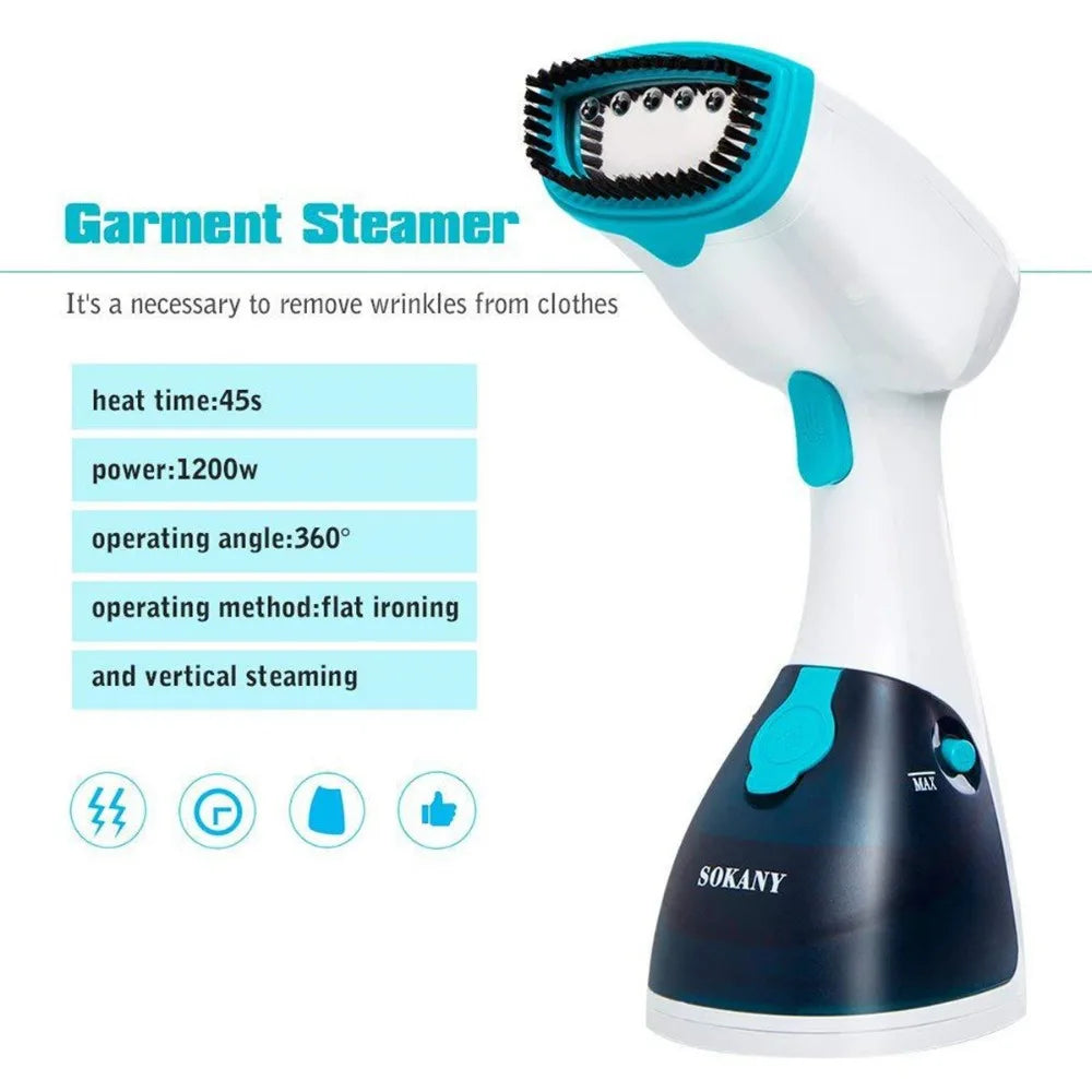 YW2205 Multifunction Handheld Steam Iron 1200W Strong Power 2Color Portable Garment Steamer Detachable