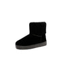 Cotton shoes women's winter boots 2023 new snow boots women plus fleece thickened warm 100 flat short boots women non-slip