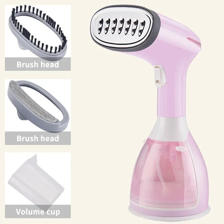 saengQ Handheld Garment Steamer 1500W Electric Household Fabric Steam Iron 280ml Portable Vertical Fast-Heat For Clothes Ironing