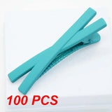 1~100PCS Matte Stylish And Eye-catching Matte Hair Clip For Curly Hair Popular Hair Clip Best-selling Hairpin Candy Color