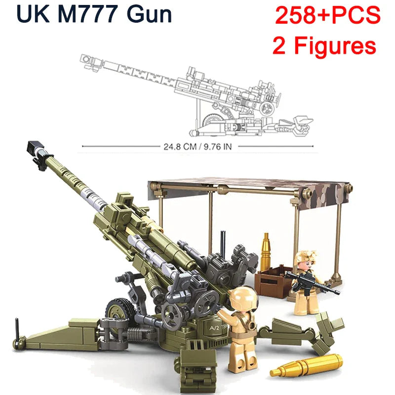 WW2 Military Panzer Tiger I Heavy Tank Panzerkampfwagen VI Ausf. E Building Blocks World War II Figures Bricks Model Toys Gifts