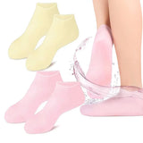 1Pair Silicone Foot Care Socks Anti Cracking Moisturizing Gel Socks Cracked Dead Skin Remove Protector Pain Relief Pedicure Tool