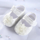 Summer Baby Girls Retro Toddlers Prewalkers Flower Footwear Shoes Infant Soft Bottom First Walkers 0-18M Anti-slip Toddler Shoes