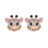 5/10 Pieces Brand New Giraffe Head Silicone Animal Beads Food Grade DIY Pacifier Chain Accessories Baby Toys BPA Free