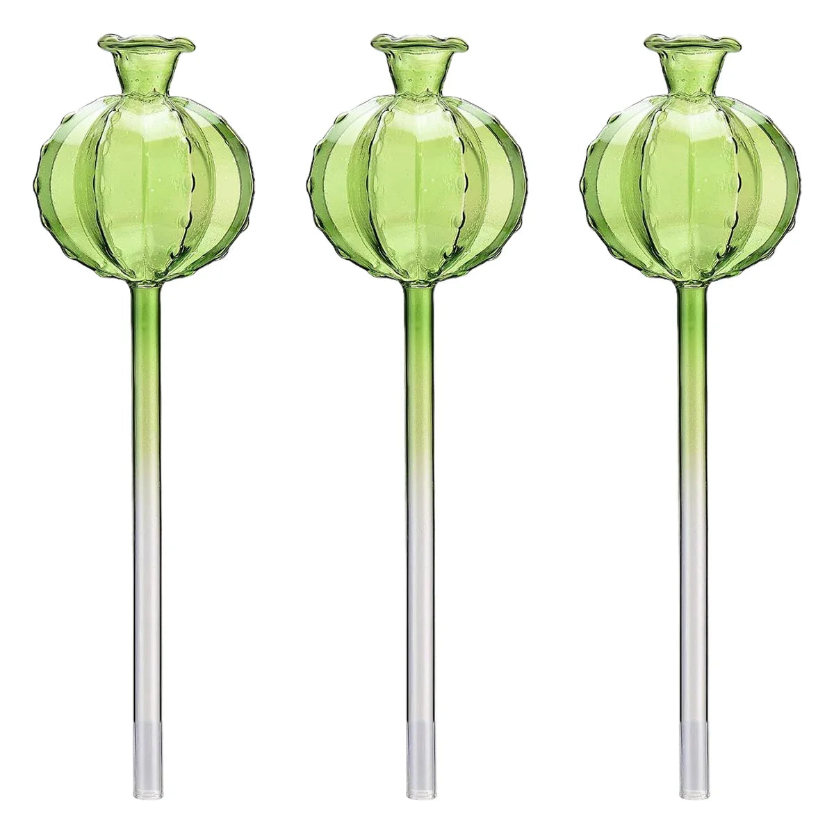 3/6Pcs Plant Self Watering Globes Automatic Plant Water Feeder Glass Bulbs Flowerpot Drip Irrigation System Home Office Supplies