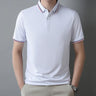 Pure Cotton Short Sleeved T-shirt, Men's Lapel, Summer New Casual and Comfortable POLO Shirt