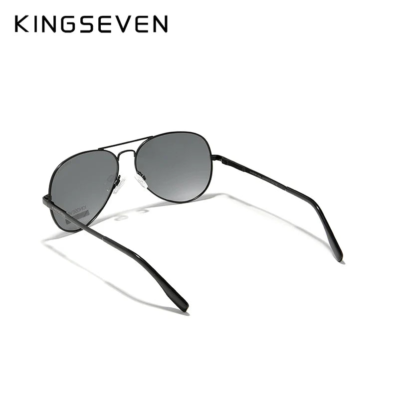 KINGSEVEN 2023 New Brand Men Aluminum Photochromic Sunglasses Polarized UV400 Lens Male Sun Glasses Women For Men‘s Eyewear 7735