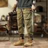 2023 Autumn Winter Cargo Pants Men Retro Loose Casual Pants Men Military Tactic Outdoors Jogging Pants Fashion Sweatpants