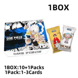 One Piece Collection Cards Box Booster Pack Anime Luffy Zoro Nami Chopper TCG Game Playing Game Cards