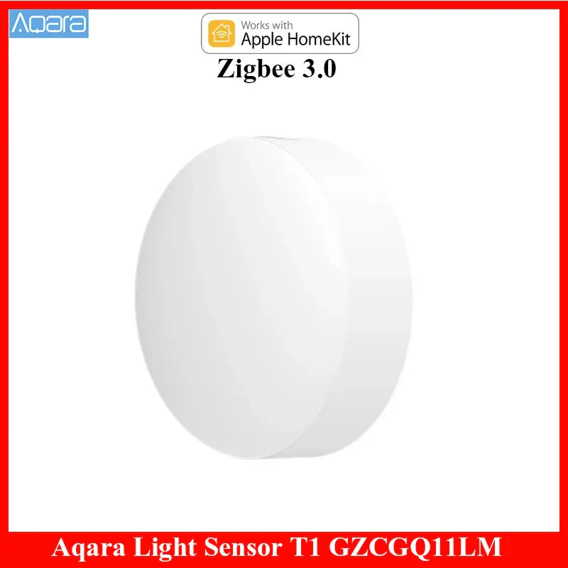 NEW Aqara Light Sensor T1 Brightness Sensor Zigbee 3.0 Smart Home Light Detector Magnetic APP Control With a Aara Home Homekit