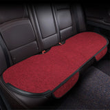 Summer Flax Car Seat Cover Front Rear Full Set Choose Auto Seat Cushion Linen Fabric Seat Pad Protector Car Interior Accessories