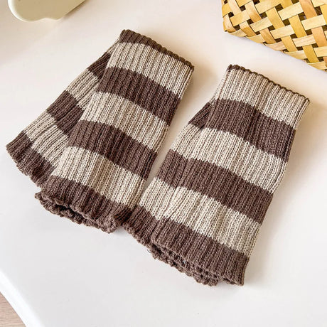 Girls Leg Warmers Autumn Winter Children Socks and Leg Categories Stripe Stockings for Girls Baby Knee Socks Knee Protector