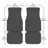 Custom Made Car Floor Mats Front & Rear Set Union Jack For Mini Cooper 2007-2023 R55 R56 R57 R60 R61 F54 F55 F56 F57 F60 Clubman