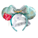 2023 Original Disney Mickey Ears Headband Princess Tinker Bell Cosplay Hairband Festival Party Adult/Kids Hair Accessory