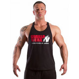 Men's Professional Bodybuilding Singlet Sports Muscle Tank Tops Men Brand Stringers Undershirt Shirt Vest