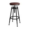 Bar Chair Bar Chair Swivel Lift Chair Solid Wood High Stool Wrought Iron Back Home Bar Stool Modern Minimalist