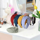 Durable Acrylic Headband Holder Detachable Hairbands Organizer Hair Hoop Storage Rack Display Stand Women Jewelry Holder