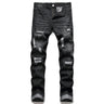 2022 Autumn New Fashion Retro Hole Jeans Men Pants Cotton Denim Trouser Male Plus Size High Quality Jeans Dropshipping