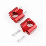 1 pair CNC 22mm 28mm Off road Motorcycle Bar Clamps Handlebar risers Adapter for 7/8" 1-1/8 Pit Dirt motorbike