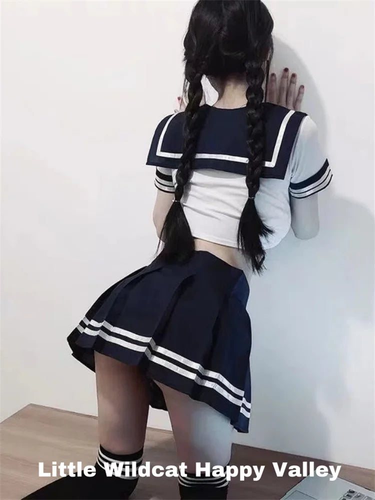 Lolita Collection Japanese Style School Uniforms For Women Cosplay Costumes Bowknot Sexydress  Asia Pacific Islands Clothing Jk