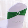 50pcs/lot Stretch Lycra Spandex Chair Covers Bands With Buckle Slider For Wedding Decorations Wholesale Chair Sashes Bow