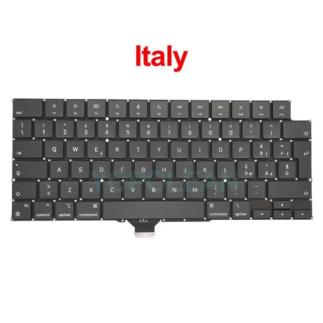 New A2442 A2485 Keyboard Macbook Pro 14" 16" M1 Pro/Max US UK French Germany Italy Korean Russian Replacement Keyboard 2021