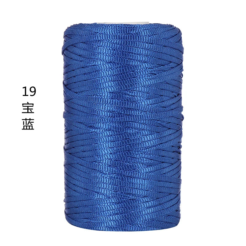 100g Summer Crochet Yarn 3mm Cord Line Hat Thread For Hand Knitting Diy Hat Shoe Shawl Bag