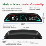 B3 G3 GPS / OBD Multifunctional Car HUD Head Up Display Car Speedometer Accessories RPM Water Temperature Overspeed Alarm