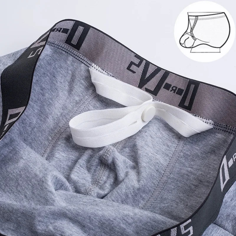 Orlvs autumn and winter men's briefs simple youth lifting ring combed cotton u-protruding low waist boxer or210b beach shorts