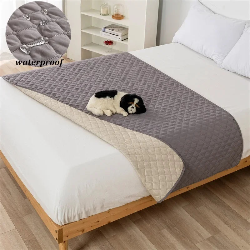 Water Repellent Mattress protector Washable Non-Slip King Size Bed Sheet Covers Kids Pet Dog Cat Urine Pad Bed Bedspread Pads