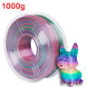 Silk PLA Rainbow Filament 1.75mm 3d Printer Filaments PLA 1kg 500g 250g 3D Pen Printing Plastic Materials Resin Multicolor