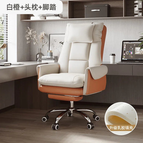 Computer Gaming Chairs with Reclining Backrests,Rotating Boss Chairs,Sofa Seats, Comfortable Office Chairs, Home, New