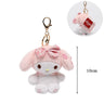 Sanrio Plush Toys Fantasy Cinnamoroll Kuromi Pendant Bag Accessories Keychain Bag Car Pendant Valentine's Day Gift