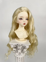 Sd/bjd Wig 1/3 1/4 1/6 High Temperature Silk Split Scalp Style Big Wave Various Colors In Stock