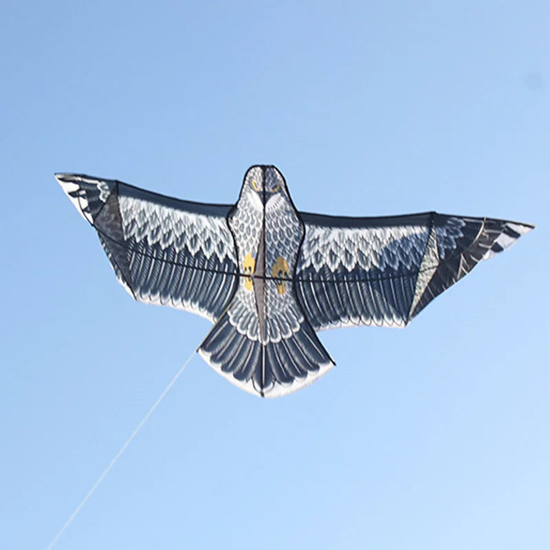 1.5m/1.8m Big Eagle Kite Easy to Fly in the Breeze Big Steel Eagle Golden Eagle Belt Outdoor Sports