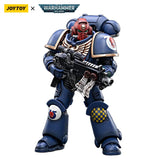 JOYTOY Warhammer 40k Action Figure Ultramarines Primaris Company Champion Parnaeus Veteran Intercessor Anime Military Model Toy