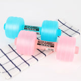 New Fitness Yoga Sport Bottle Crossfit For Exercise Bodybuilding Plastic Gym Training Dumbbells Dumbbell Equipment Weight Water