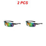 1/2/4PCS Outdoor Men Cycling Sunglasses Road Mountain Riding Protection Sports Glasses Goggles Eyewear MTB Bike Sun