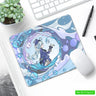 Genshin Impact Desk Mat Gamer Mousepads Mouse Pad Office Desk Pads Anime Cute Small Mousepad Mouse Mats For Computer 20x25cm