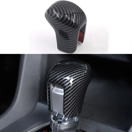 Carbon Fiber Car Gear Panel Trim Shift Panel Central Armest Box Decor Cover for Honda Civic 10th 2016-2020 Car Accessories