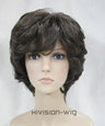 Women Fashion Short Wigs Blonde Brown Black Wig Bob Curly Wigs Real Natural Hair