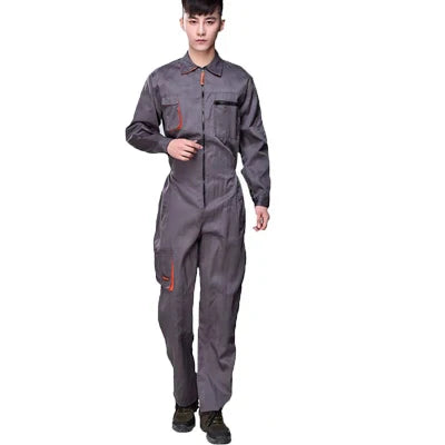 Work Overalls Uniform Men Working Coverall Welding Suit Car Repairman Suit Workshop Mechanic Work Clothes Work Jumpsuit Dungaree