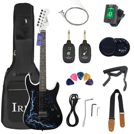 39 Inch 6 Strings Electric Guitar 22 Frets Basswood Body Maple Neck Electric Guitar With Picks Amp Guitar Parts & Accessories